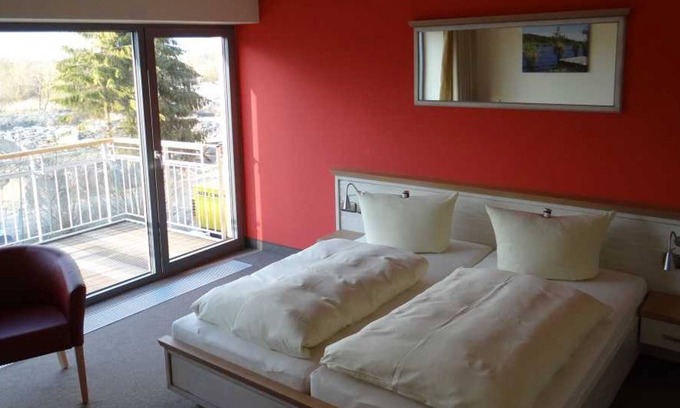 Liepen Apartamento | Habitación Doble Deluxe con balcón - Hotel & Restaurant Am Peenetal