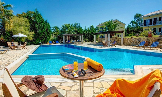 Spartia Villa | Deluxe Kefalonia Apartment | Liakas Village Apartments | Swimming Pool | 2 BDR | Argostoli