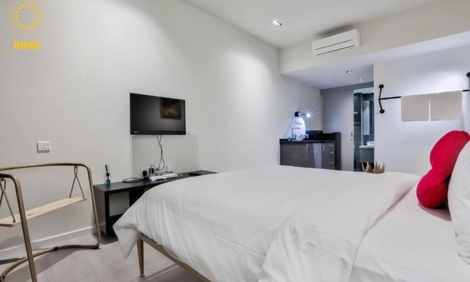 Titiwangsa Apartamento | Suite Deluxe King con vistas al jardín 5