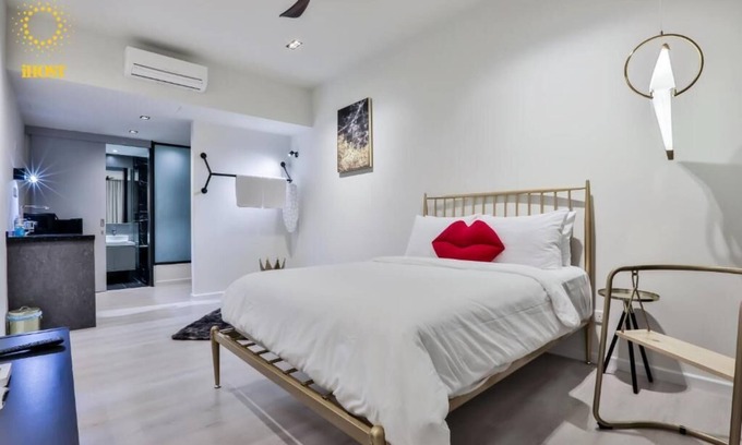 Titiwangsa Apartamento | Suite Deluxe King con vistas al jardín 7