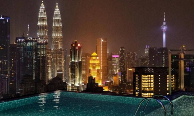 Titiwangsa Apartamento | Suite Deluxe King con vistas al jardín 21