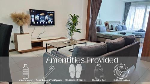 Seri Tanjung Pinang Apartamento | Deluxe Seaview Suite Twin Bed by The Only Bnb