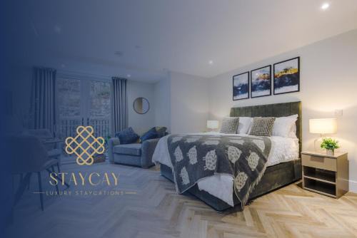 Stoney Middleton Apartamento | Deluxe Studio Apartment with Private Balcony