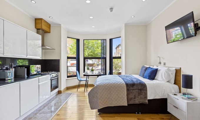 West Bridgford Apartamento | Apartamento-Superior-Baño con ducha
