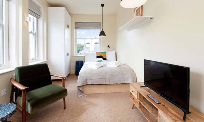Camden Town with Primrose Hill Apartamento | Deluxe Studio in Heritage Camden Terrace