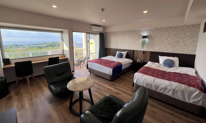 Okinawa Hotel | Deluxe Twin | Ryukyu Retreat Deluxe Twin Room R / Nanjo Okinawa