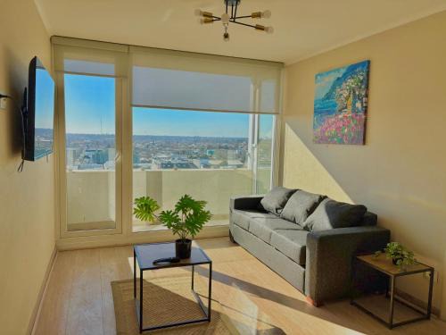 Chillan Apartamento | Departamento 3 piezas Centro Chillan - Parking - Vista