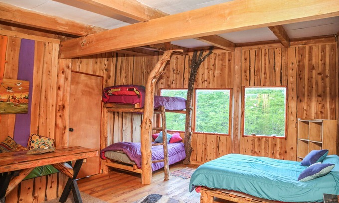 Los Ladrillos Apartamento | Departamento de montaña en el río puelo Chile