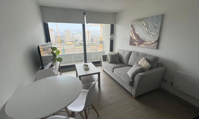 Nunoa Apartamento | Departamento entero, cerca Plaza Egaña, Estacionamiento gratis