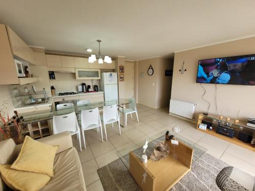 Algarrobo Apartamento | Departamento Laguna Bahia Algarrobo 3 dormitorios 2 baños