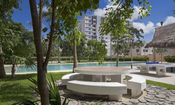 Jacinto Pat Apartamento | Depto nuevo 15-20min de la playa, albercas Liverté