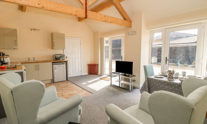 West Heslerton Cabaña | CASA DE DERWENT FARM, admite mascotas en Malton, Ref 1002944