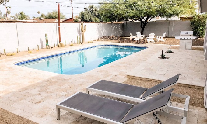 Tempe Casa | Desert-Chic Arizona home with pool, near ASU.