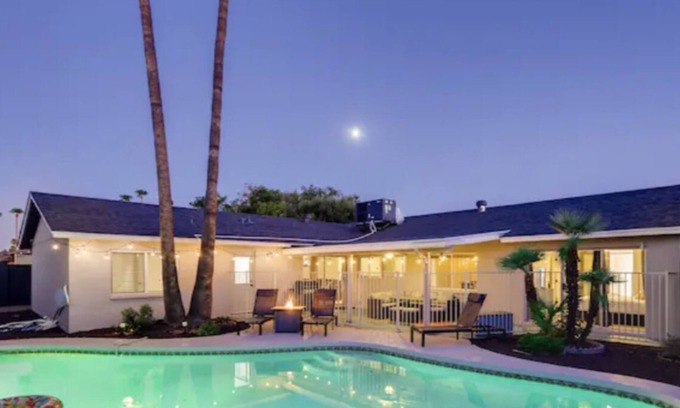 Optimist Park NW Casa | ☀︎Desierto Destino Escape junto a la piscina☀︎Cerca de ASU♆