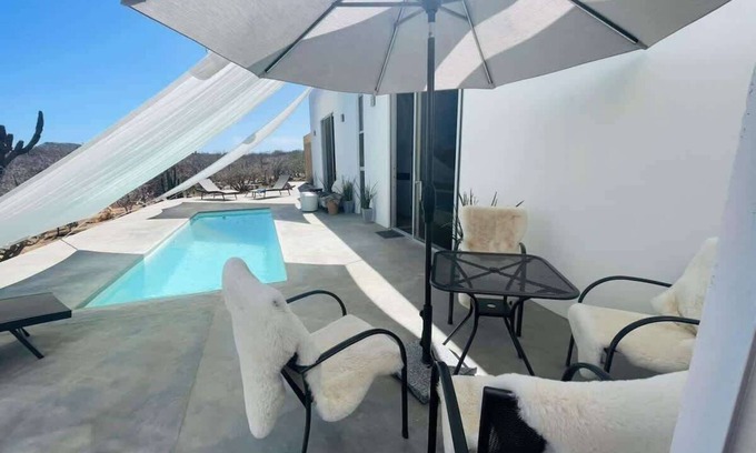 Los Zacatitos Casa | Desert Zen with Pool, Rooftop, and Glamping Tent