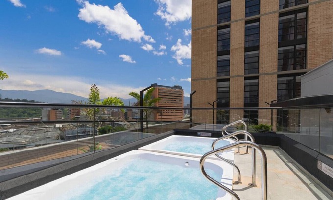 San Diego Apartamento | Design 2BR-2AC Apt El Poblado, Coworking &Jacuzzis
