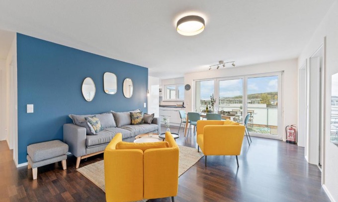 Leinfelden-Echterdingen Apartamento | Design-Apartment - Küche - Dachterrasse - zentral