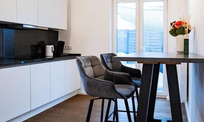 Wiesbaden Apartamento | Design Loft - Whirlpool - Terrasse - 4 Personen - Zentral