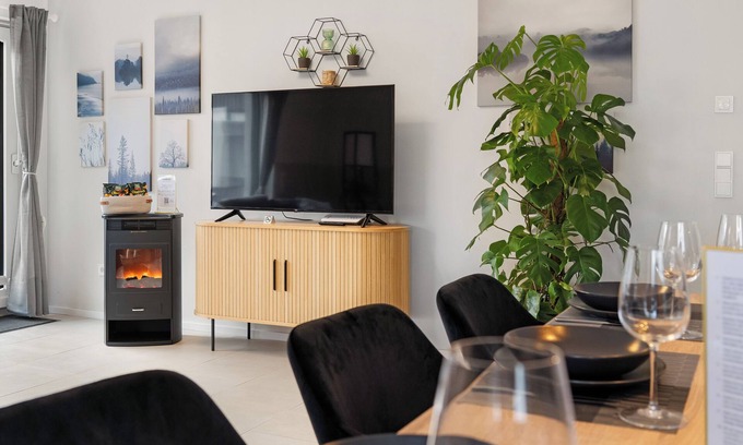 Rhein-Erft-Kreis District Apartamento | Design Luxuriös, 14 min Köln , Super Komfort, Vollausstattung, 3 x 55" TV
