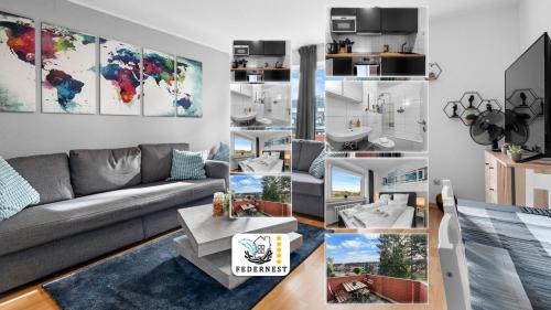 Duissern Apartamento | Design Luxus, Vollausstattung, 2 min Hbf Duisburg, beste Betten, 2 55" TV, Netflix, W24