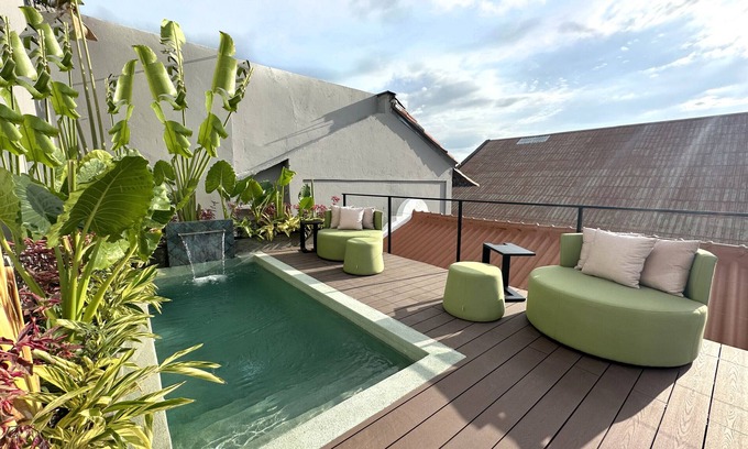 Casco Viejo Apartamento | Estudio de diseño con piscina, rooftop y patio en Hotel Boutique Mari8