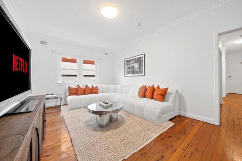 Bellevue Hill Apartamento | Designer 3BR Flat Close to Bondi
