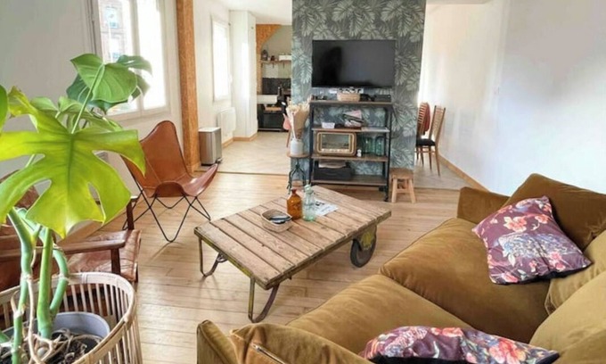 Saint-Charles du Port Casa | Designer apartment LeHavre| The docks, near the station