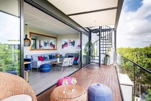 Ekbalan Apartamento | Designer Penthouse - Rooftop Pool & Jungle View