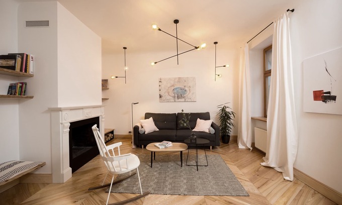 Andrejsala Apartamento | Residencia de diseñadores junto al parque area área Art Nouveau