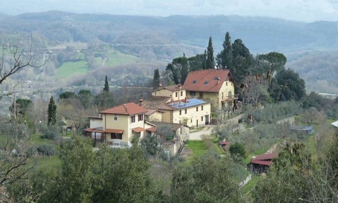 Neri Casa | casa unifamiliar en la pequeña aldea de 4 edificios de la Toscana en el com