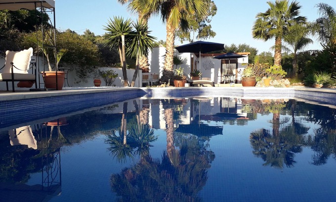 Alhaurín el Grande Cabaña | Luxury detached Casita with large 10mtr x 5mtr pool set in tropical gardens