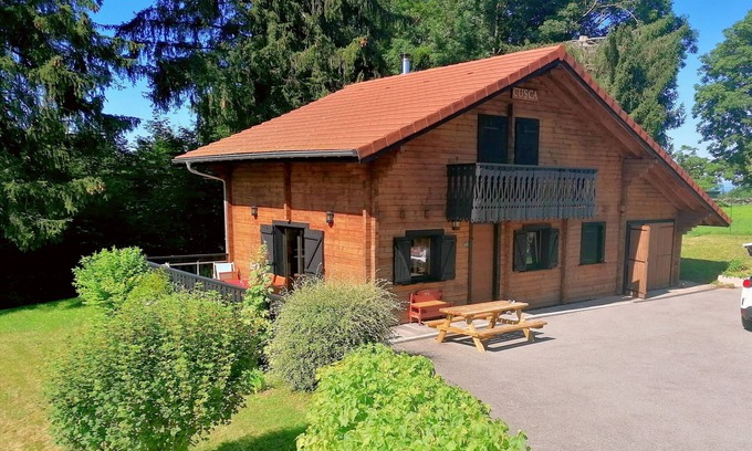 Saint-Paul-en-Chablais Chalet De Esquí | Chalet independiente para ocho personas