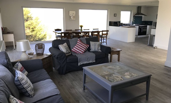Pendoggett Casa | Casa unifamiliar con fabulosas vistas al mar