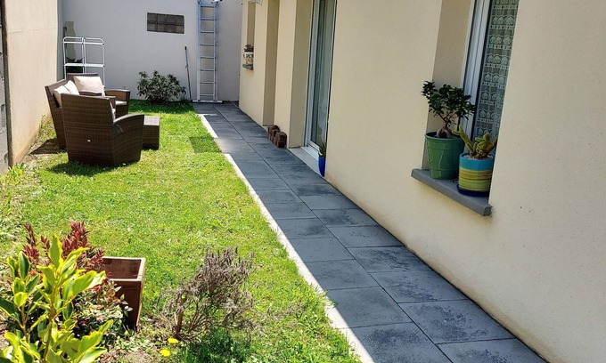 Etables-sur-Mer Casa | Detached single-storey house 50 m2 with small enclosed garden.