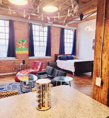 Detroit Apartamento | Detroit Harbor Loft