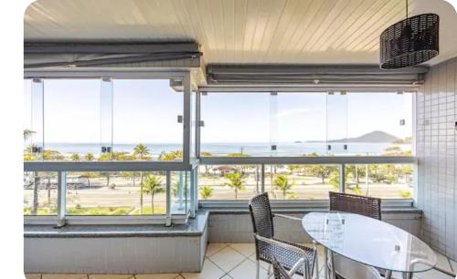 Praia Grande Apartamento | Di Monaco 3 Suites Vista Mar Area Nobre