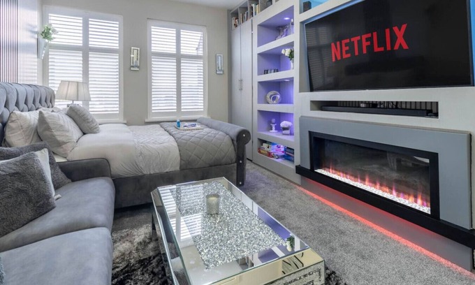 Moseley Apartamento | Diamond Studio Luxury Flat for 3 [WiFi + Parking]