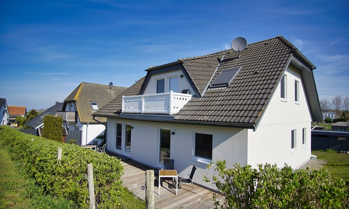Thiessow Apartamento | Die Ferienwohnung Dünenrose im Haus Südperd