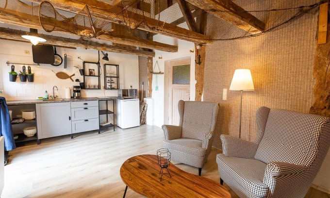 Barlt Apartamento | Die Kajüte - Ferienhof De Olle Uhlhoff