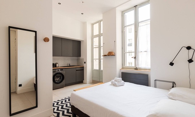 Carnot - Gailleton Apartamento | Dify Balcony - Quartier Ainay