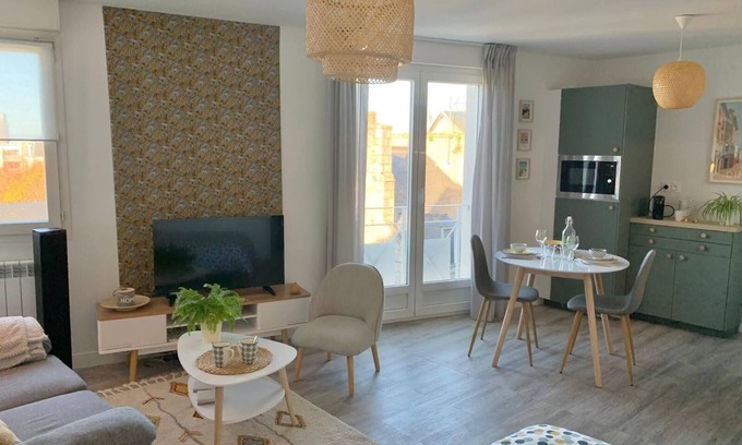 Dinan Apartamento | Dinan, beautiful studio close to town center!