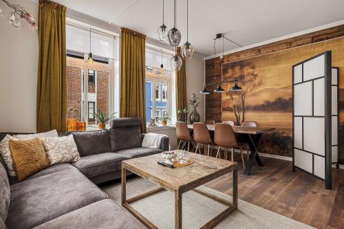 Bergen City Centre Apartamento | DINBNB Apartments l 250m to Bryggen l Backyard l Smart-TV l 6 Guests