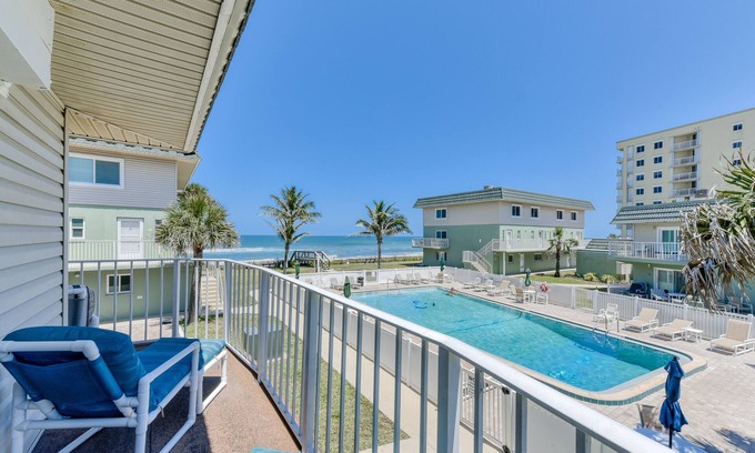 Indialantic Casa | Direct Ocean View- Heated Pool- Wrap Around Balcony-