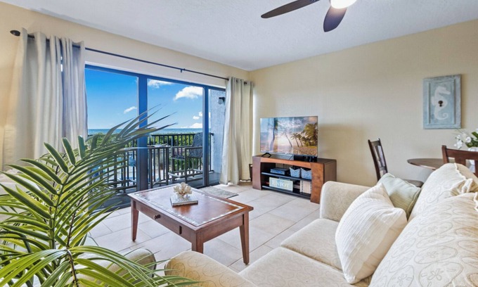 Avon By The Sea Condominio | Direct Oceanfront Condo W/ Private Balcony & BBQ Grills