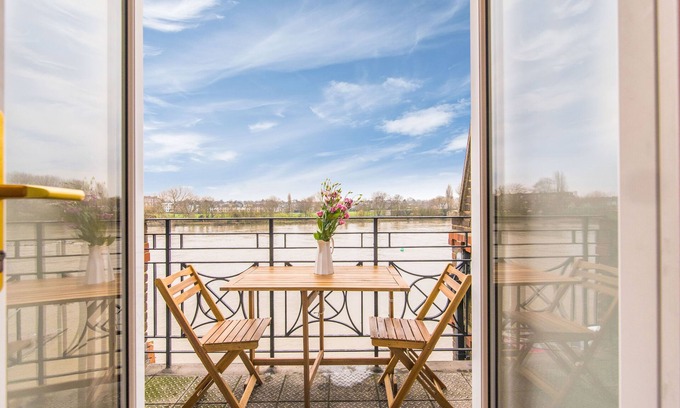 Hammersmith Apartamento | Vistas directas al río y a solo 15 minutos del centro de Londres