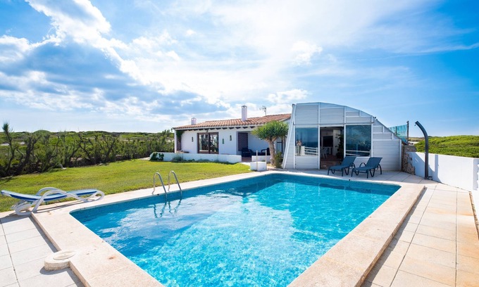 Punta Grossa Villa | En primera línea de playa con invernadero - Villa Solivent