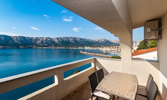 Baska Apartamento | Directamente en el cristalino mar Adriático