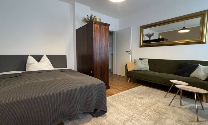 Eisenach Apartamento | Matteo-Apartamento-Vista al patio-Baño Privado