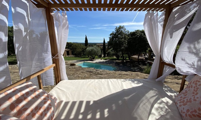 Beaumes-de-Venise Villa | mas auténticas con piscina en alquiler en Provenza