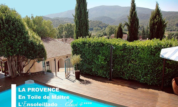 Auriol Casa | Descubra la PROVENCE en casa con encanto 4 *, piscina, sauna, VUE Sainte Baume